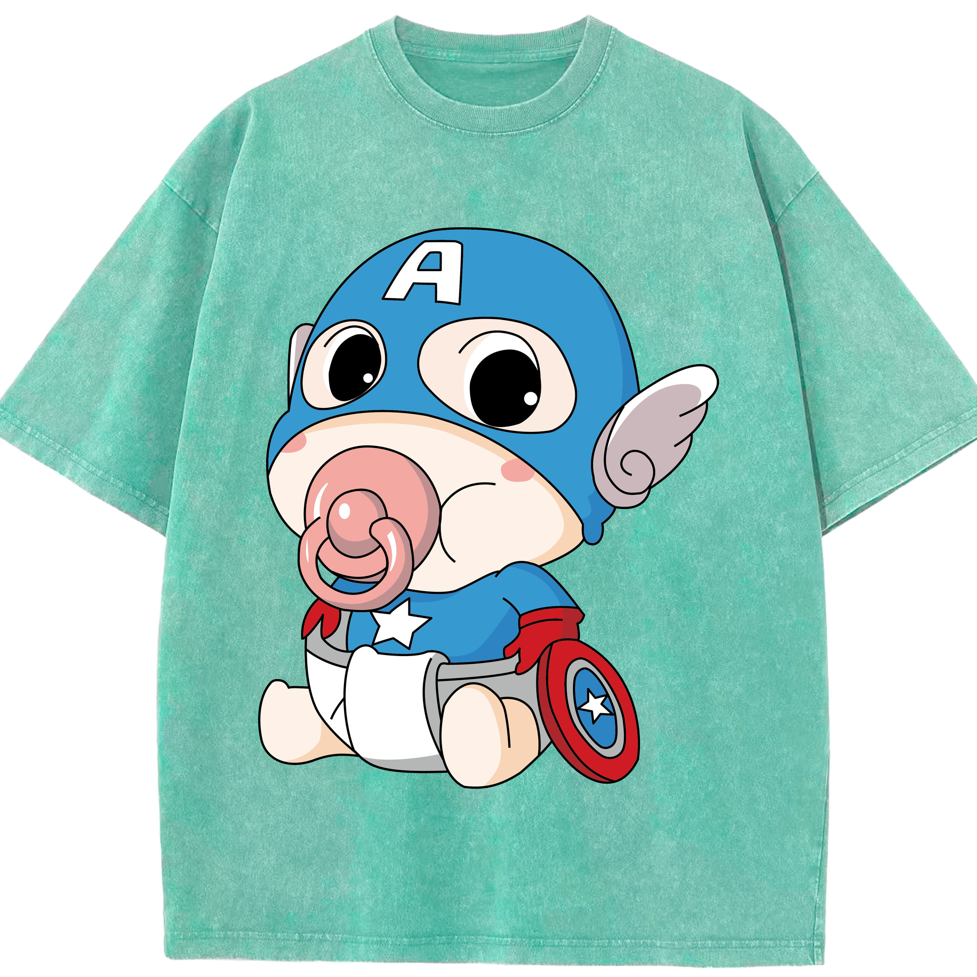 （画像用） アベンジャーズ The Avengers 綿100% ヴィンテージ風 半袖Tシャツ（フロントプリント）